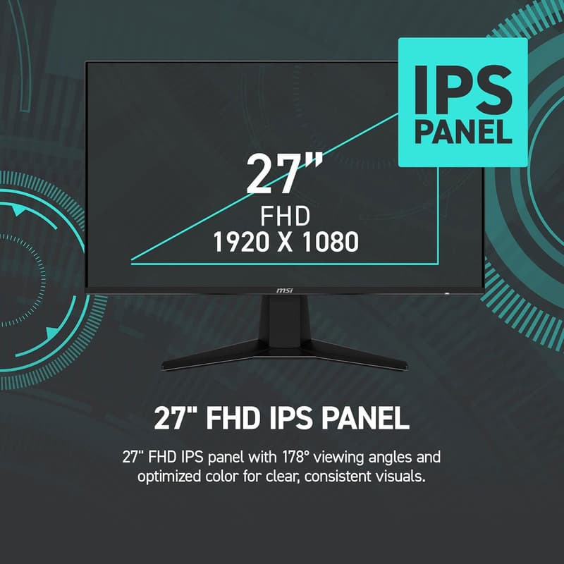 مانیتور گیمینگ 27 اینچ ام اس آی مدل G275L E14 — تصویر ۵