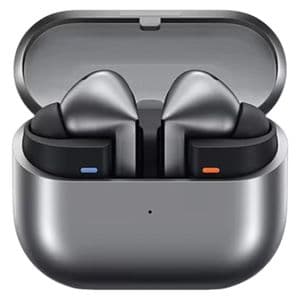 هدفون بلوتوثی سامسونگ مدل Galaxy Buds3 Pro دارای نویز کنسلینگ فعال (ANC)، درگاه شارژ USB Type-C، شارژ بی سیم، با قابلیت اتصال به چند دستگاه، پشتیبانی از فرمان لمسی، پشتیبانی از دستیار صوتی، مقاوم در ب