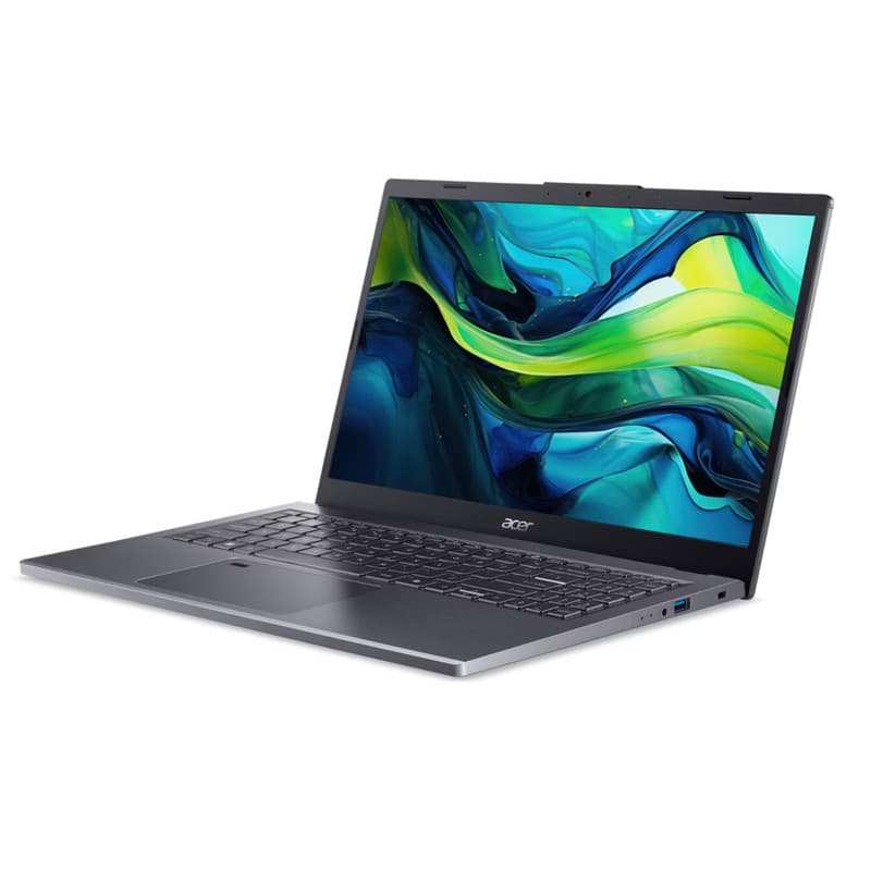 لپ تاپ 15.6 اینچی ایسر مدل Aspire 15 A15-51M-78MW-i7 13620H-16GB LPDDR5 4800MHz-512GB SSD-Fingerprint-Backlit — تصویر ۲