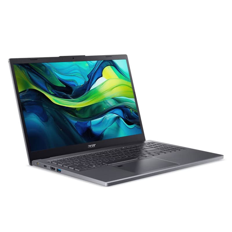 لپ تاپ 15.6 اینچی ایسر مدل Aspire 15 A15-51M-78MW-i7 13620H-16GB LPDDR5 4800MHz-512GB SSD-Fingerprint-Backlit — تصویر ۳