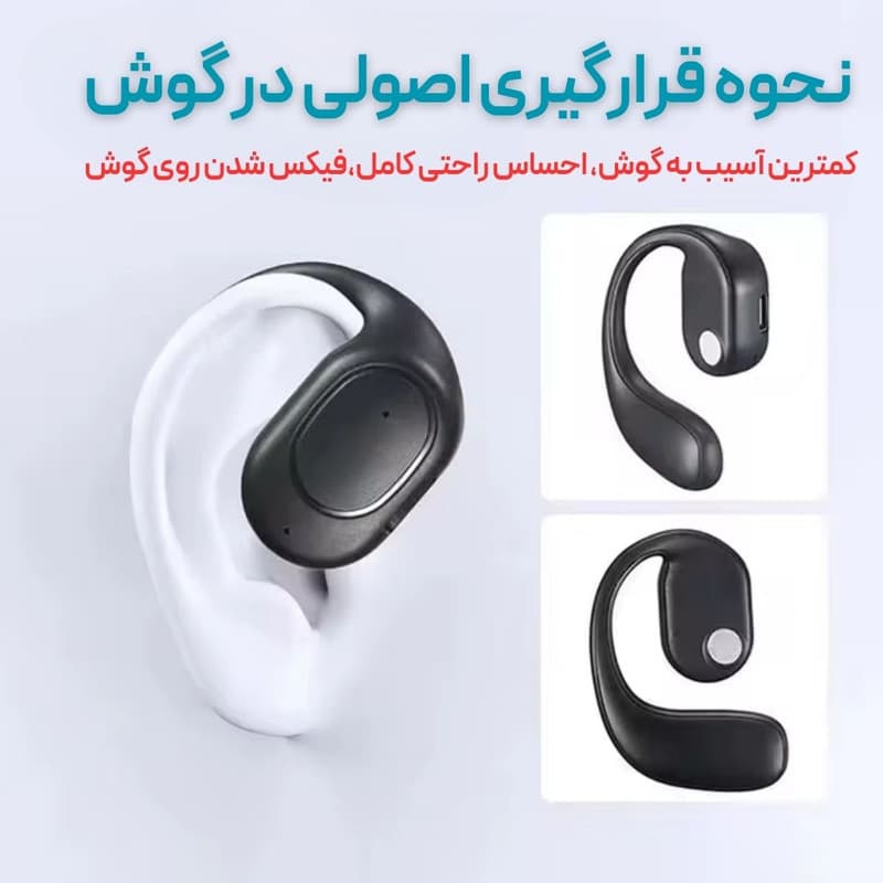 هدفون بلوتوثی رداستون مدل Fly OWS — تصویر ۲