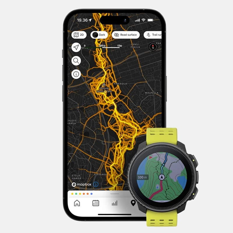 ساعت هوشمند 49 میلیمتری سونتو مدل VERTICAL کد SS050864000 با بند سیلیکون — تصویر ۵