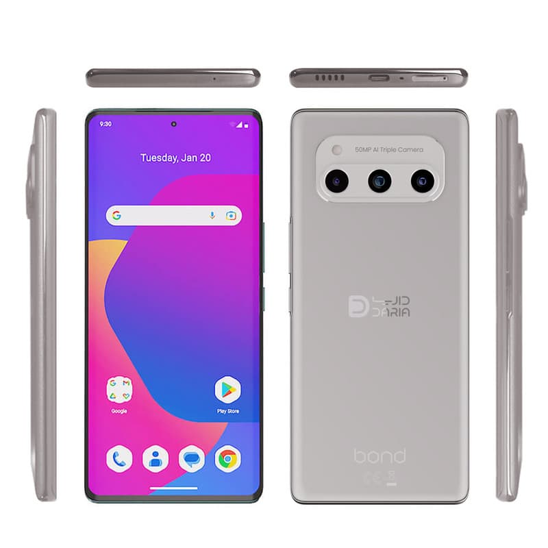 گوشی موبایل داریا مدل bond 5G دو سیم کارت ظرفیت 256 گیگابایت و رم 8 گیگابایت به همراه شارژر — تصویر ۴