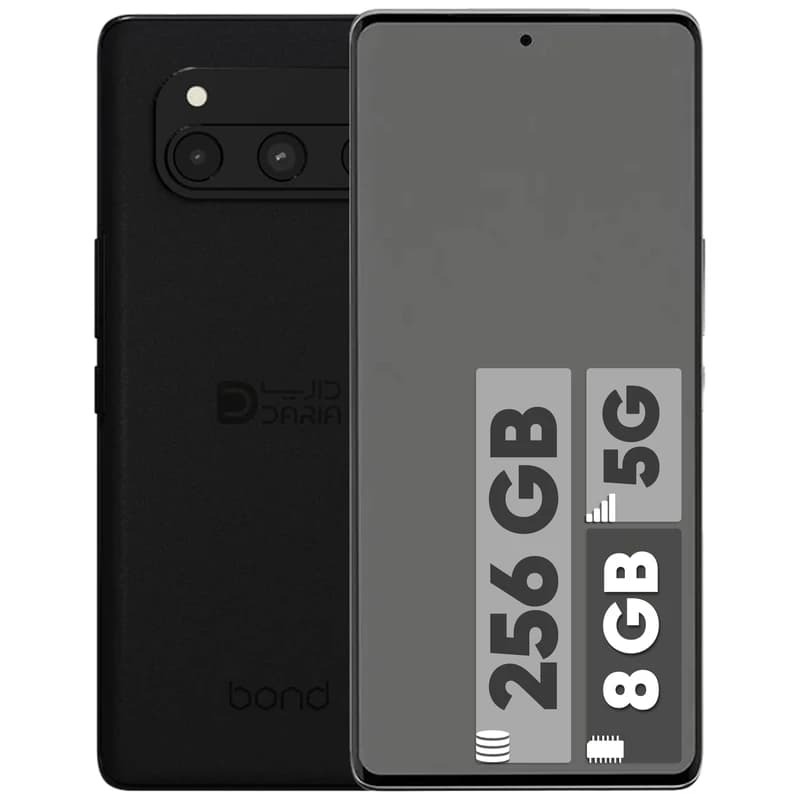 گوشی موبایل داریا مدل bond 5G دو سیم کارت ظرفیت 256 گیگابایت و رم 8 گیگابایت به همراه شارژر — تصویر ۶