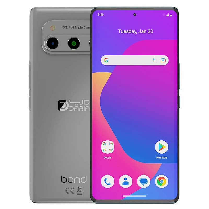 گوشی موبایل داریا مدل bond 5G دو سیم کارت ظرفیت 256 گیگابایت و رم 8 گیگابایت به همراه شارژر — تصویر ۹