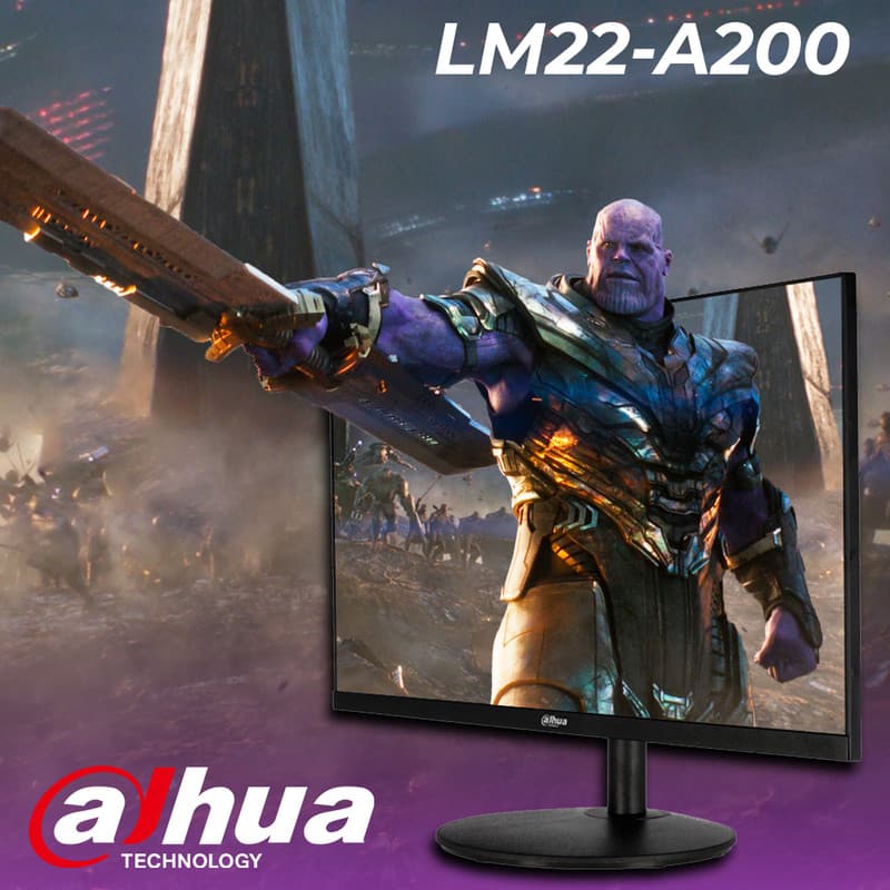 مانیتور 22 اینچ داهوا مدل Gaming Brand New DHI-LM22 — تصویر ۳