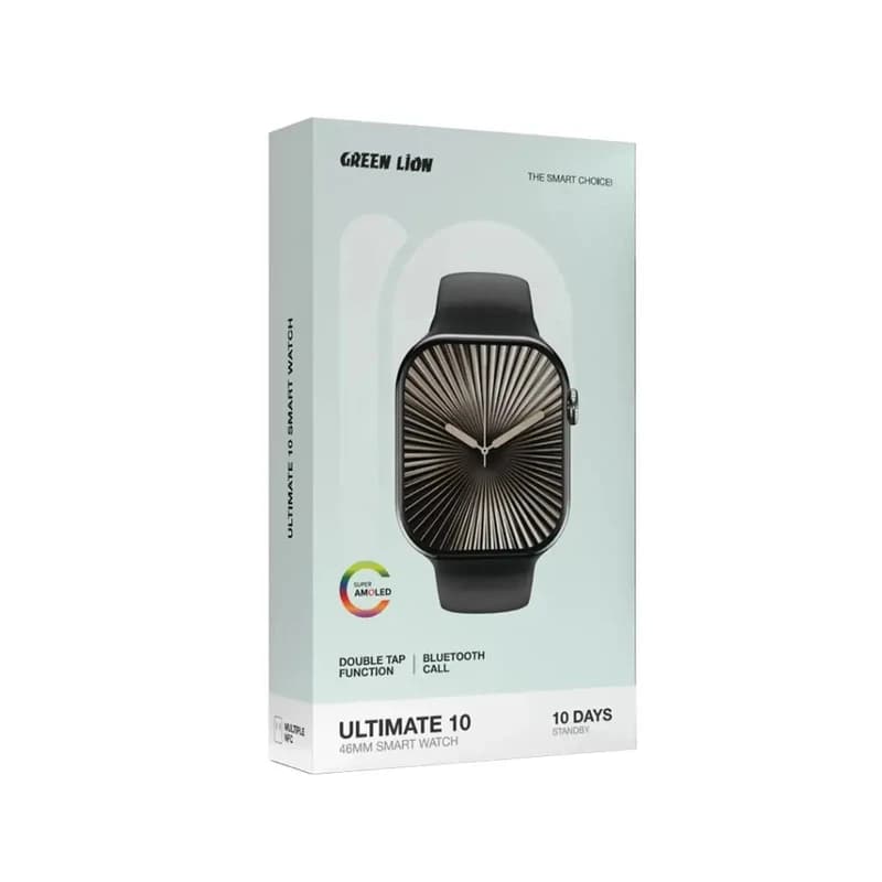 ساعت هوشمند گرین لاین مدل Ultimate 10 46mm بند سیلیکونی — تصویر ۸