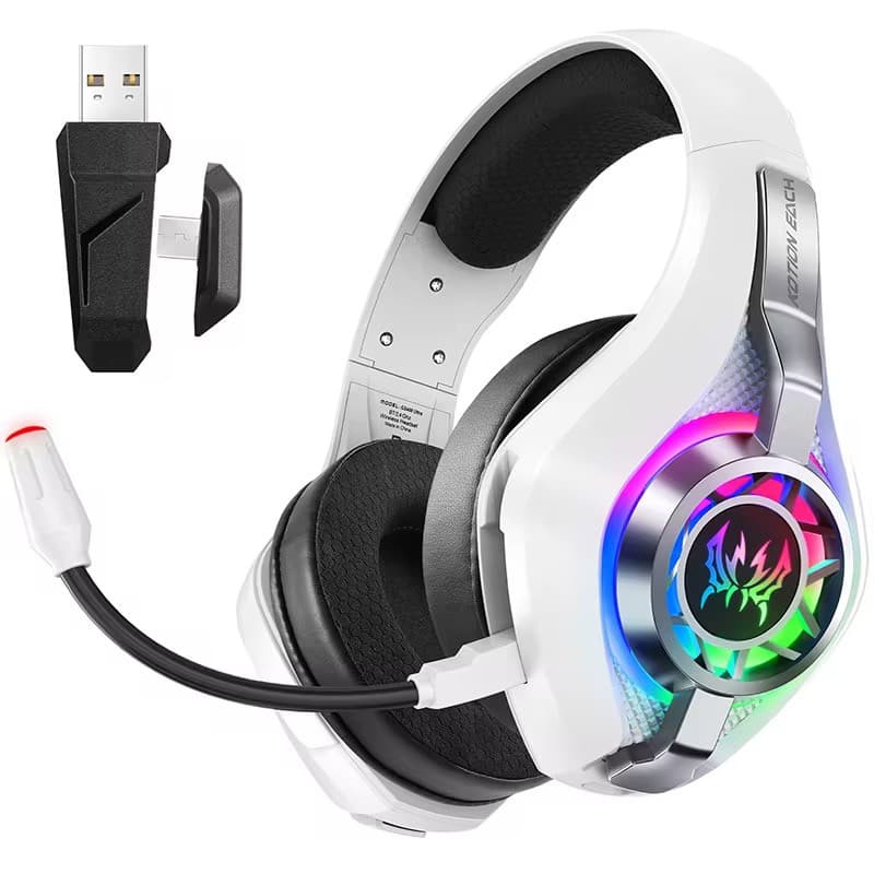 هدست مخصوص بازی بی سیم کوشن ایچ مدل GS400 ULTRA 7.1 Surround — تصویر ۲