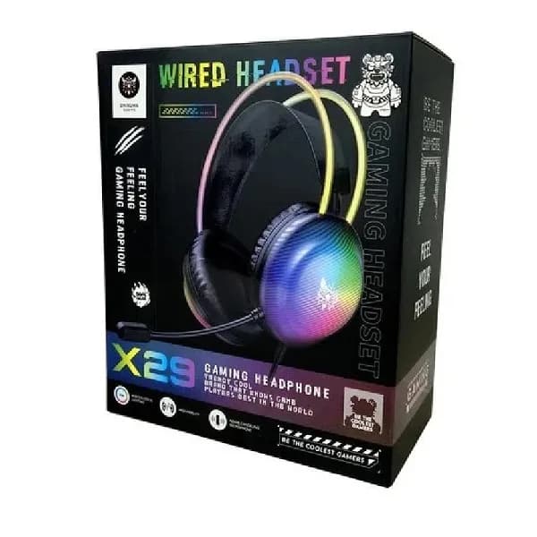 هدست مخصوص بازی سیوتک مدل X29 RGB — تصویر ۷