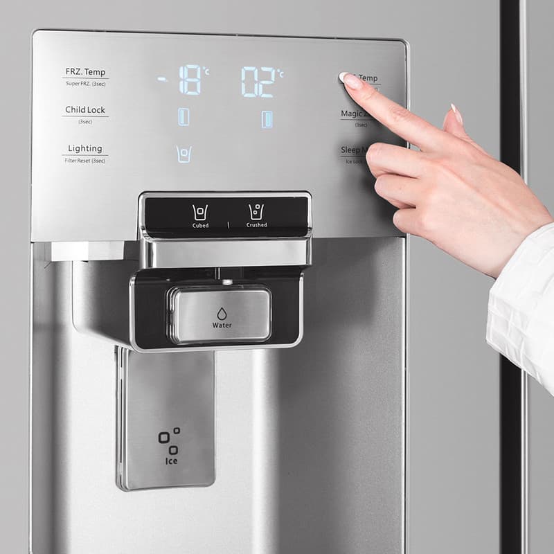 یخچال و فریزر ساید بای ساید 32 فوت دوو مدل DS-3330MW — تصویر ۵