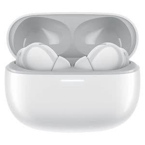 هدفون بلوتوثی شیائومی مدل Redmi Buds 5 Pro با نویز کنسلینگ فعال (ANC)، نویز کنسلینگ میکروفون (ENC)، درگاه شارژ USB Type-C، دارای میکروفون سه‌گانه در هر ایرباد برای حذف نویز و حذف صدای باد، مقاوم در بر