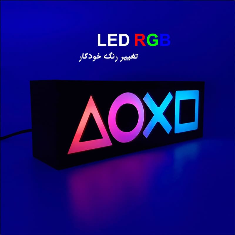 آیکون لایت طرح Playstation مدل BOX-S01 — تصویر ۴