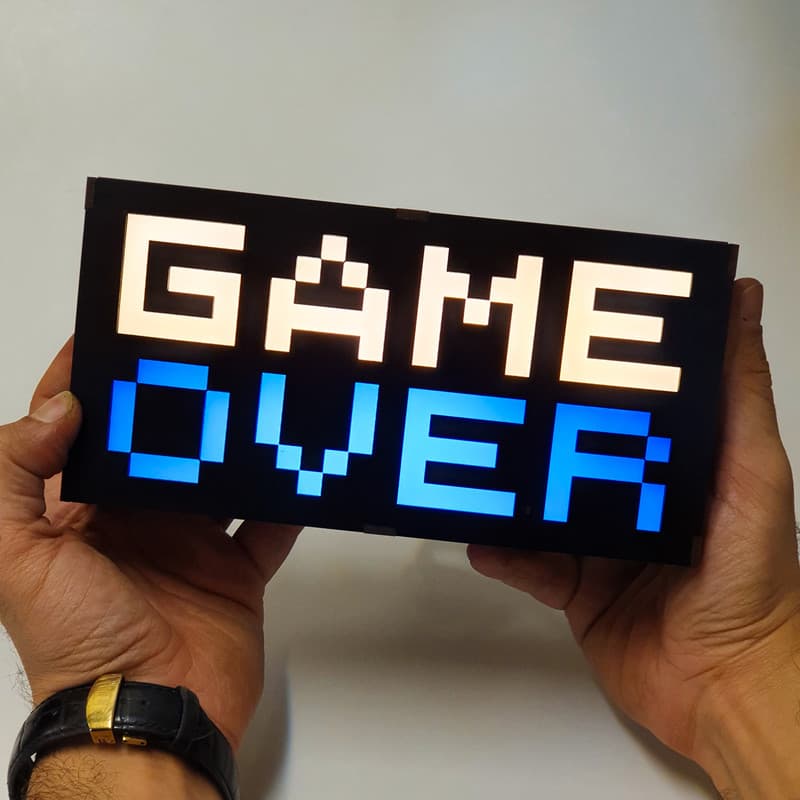 آیکون لایت طرح GAME OVER کد USB — تصویر ۲
