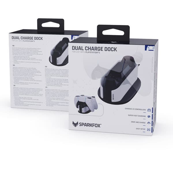 پایه شارژر دسته بازی اسپارک فاکس مدل W20P504-01 مناسب PS5 — تصویر ۲
