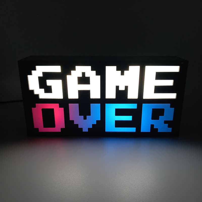 آیکون لایت طرح GAME OVER کد GAS-01 — تصویر ۴