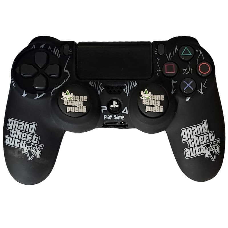 محافظ دسته پلی استیشن 4 مدل GTA PS4093 به همراه روکش آنالوگ — تصویر ۳