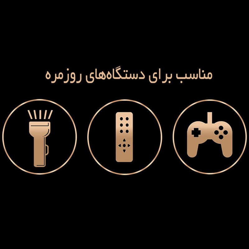 باتری قلمی دوراسل مدل PLUS-LR6 بسته 4 عددی — تصویر ۳
