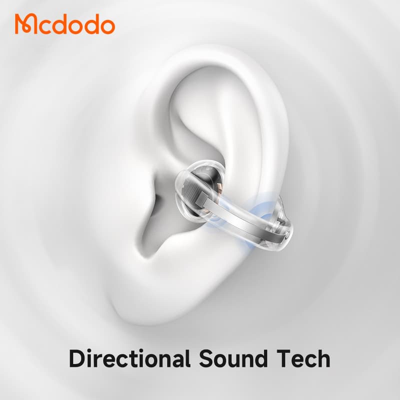هدفون بلوتوثی مک دودو مدل Air O3 series Clip-on ear — تصویر ۴