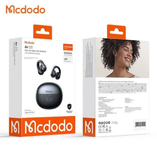 هدفون بلوتوثی مک دودو مدل Air O3 series Clip-on ear — تصویر ۱۰