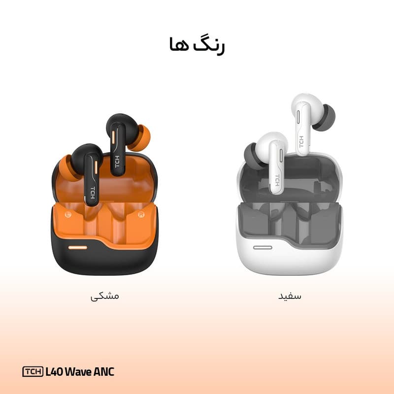 هدفون بلوتوثی تی سی اچ مدل L40 Wave ANC — تصویر ۴