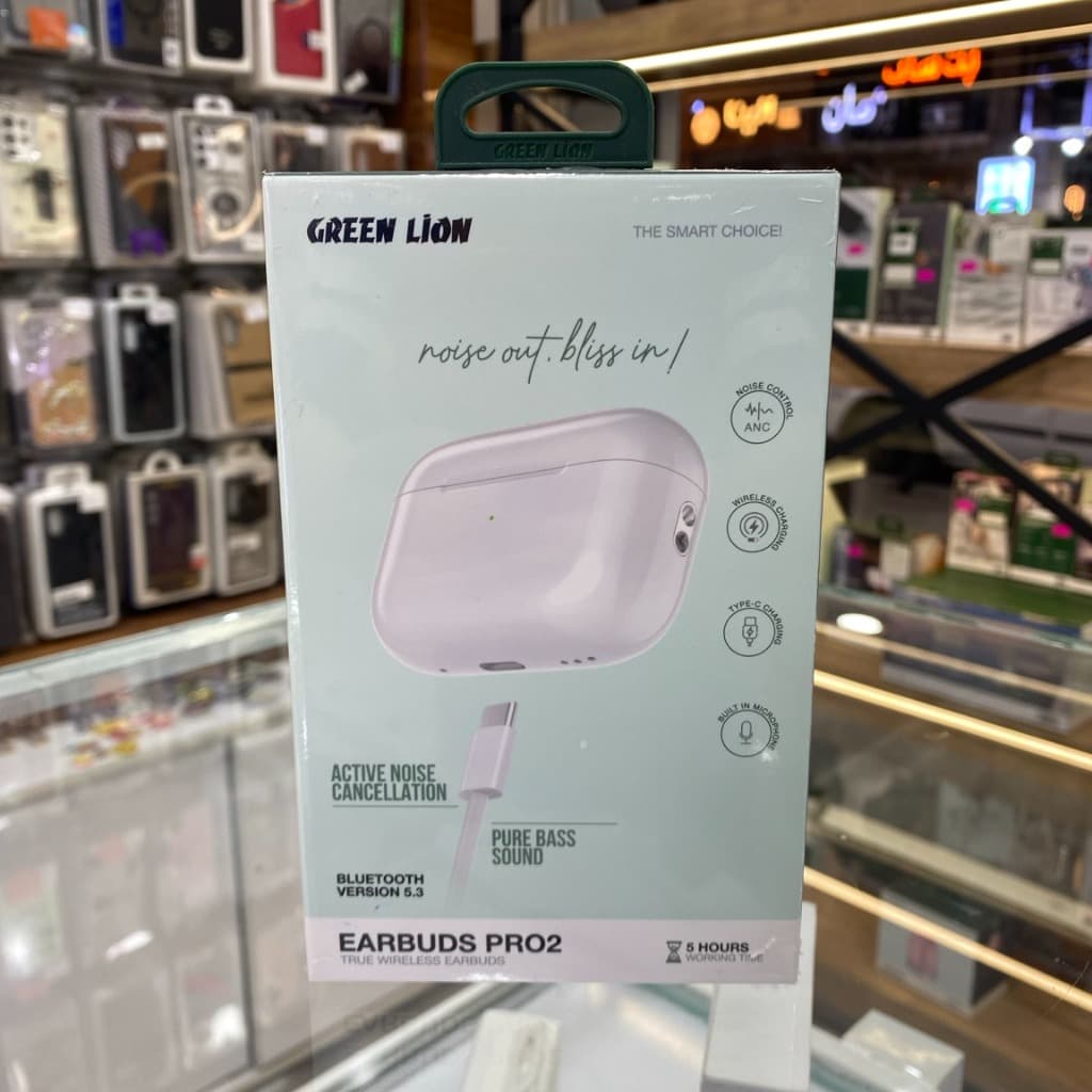 هدفون بلوتوثی گرین لاین مدل Earbuds pro2 — تصویر ۵