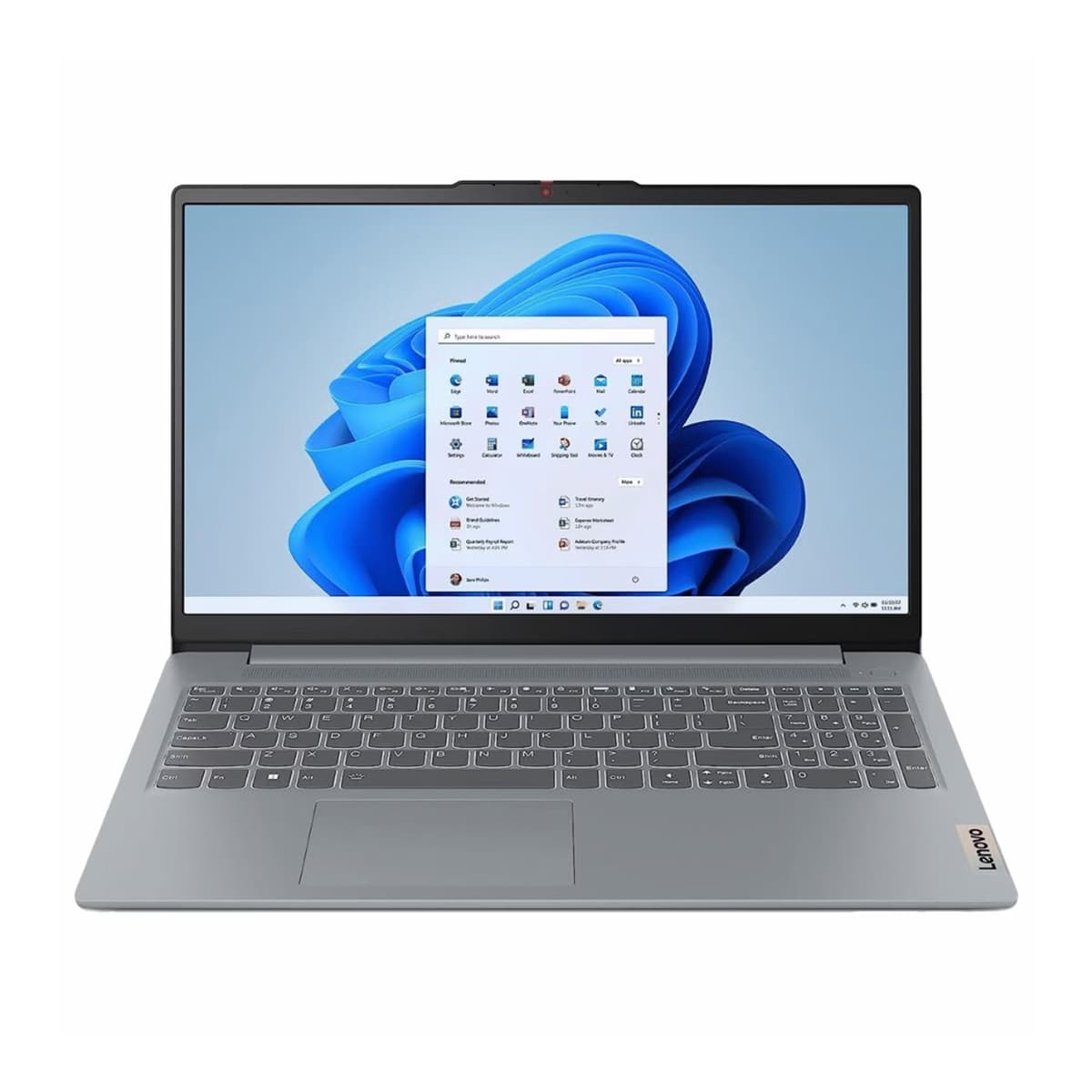 لپ تاپ لنوو 15.6 اینچی مدل Ideapad Slim 3 15AMN8 Athlon Silver 7120U 8GB 512GB