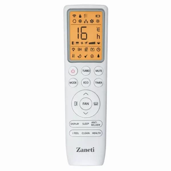 کولر گازی اسپلیت دیواری 30000 دور ثابت زانتی مدل ZTRWMF-30HR2AEAW — تصویر ۸