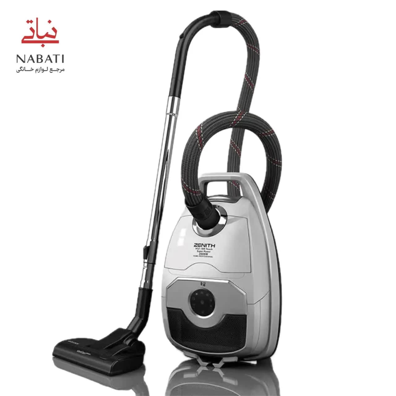 جاروبرقی 2600 وات زنیت مدل VCZ600 TOUCH — تصویر ۹