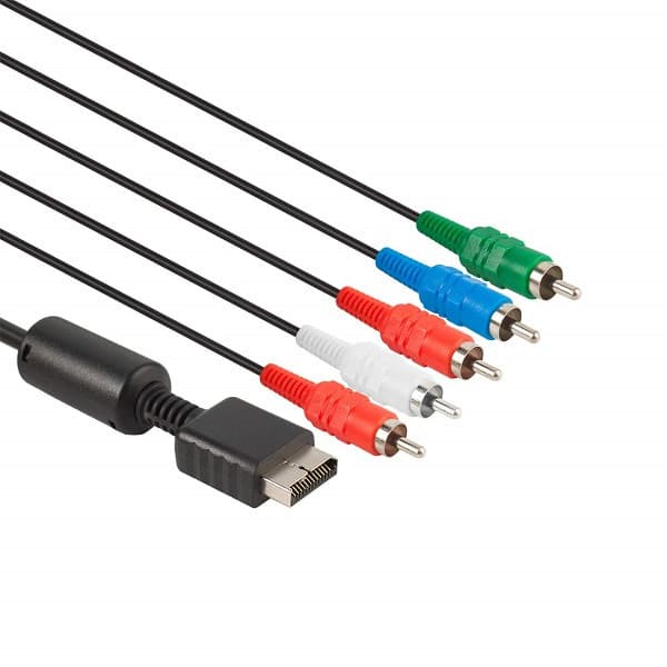 کابل کامپوننت 5 فیش مدل PS2-PS3 مناسب برای پلی استیشن 2 و 3 — تصویر ۲