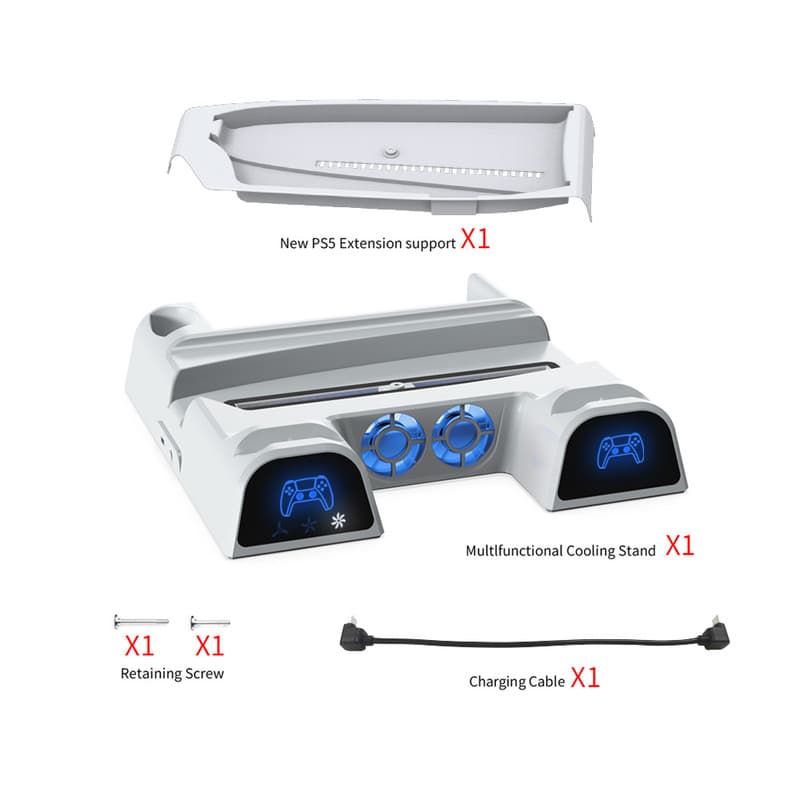 پایه پلی استیشن 5 پرو دابی مدل Multlfunctiona Cooling TP5-3532B — تصویر ۴