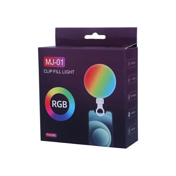 نور ثابت ال ای دی مدل MJ-01 RGB — تصویر ۳