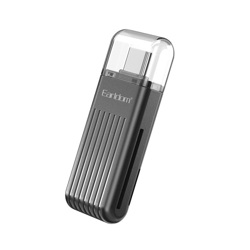 کارت‌خوان ارلدام مدل 2IN1 Card Reader USB-C OT97 — تصویر ۱۱
