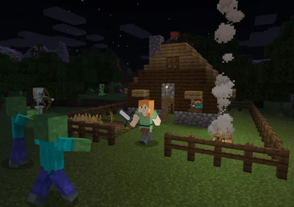 بازی Minecraft مخصوص PS4 — تصویر ۹