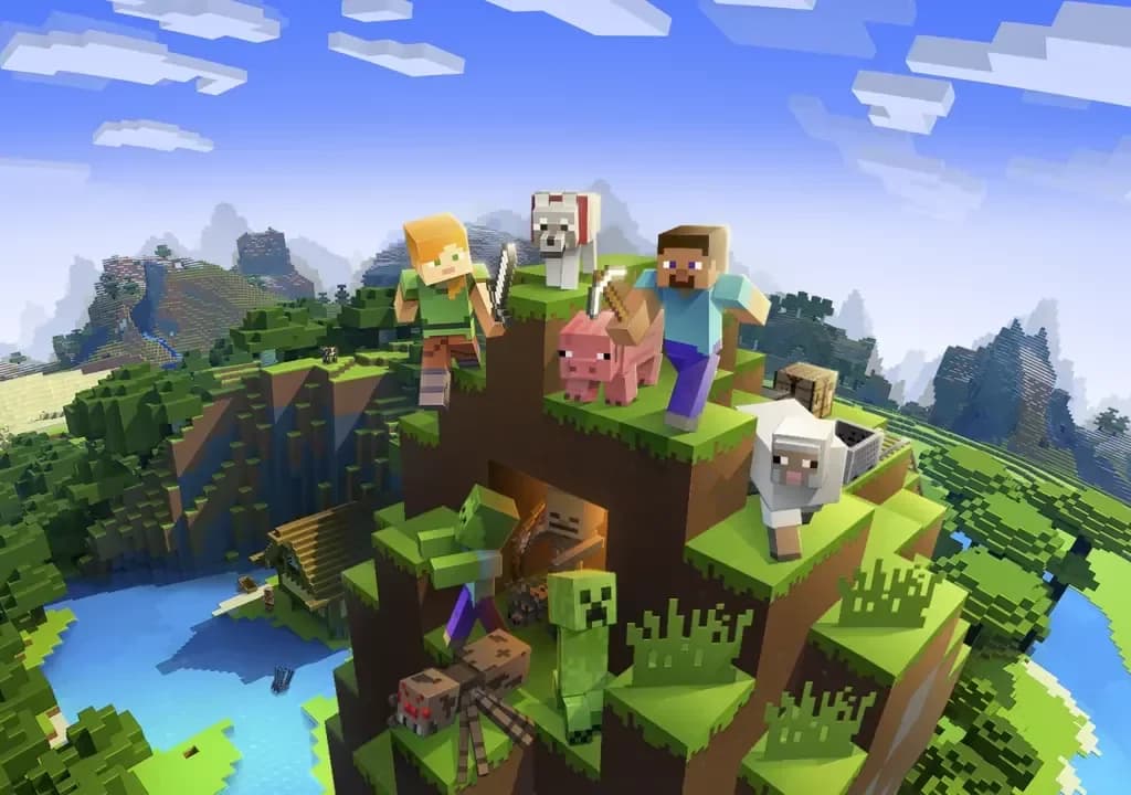 بازی Minecraft مخصوص PS4 — تصویر ۴