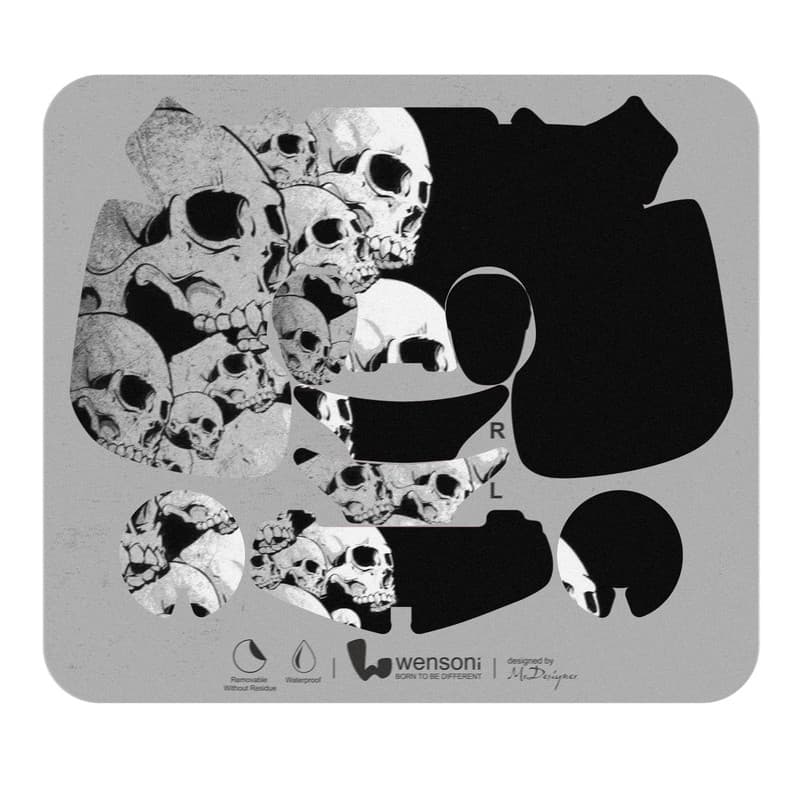 برچسب دسته پلی استیشن ۴ ونسونی مدل MIX Skull — تصویر ۳