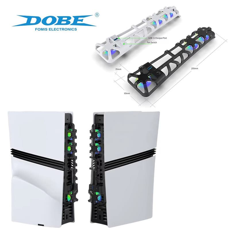 فن خنک کننده پلی استیشن 5 پرو دابی مدل TP5-35153S RGB — تصویر ۱۰