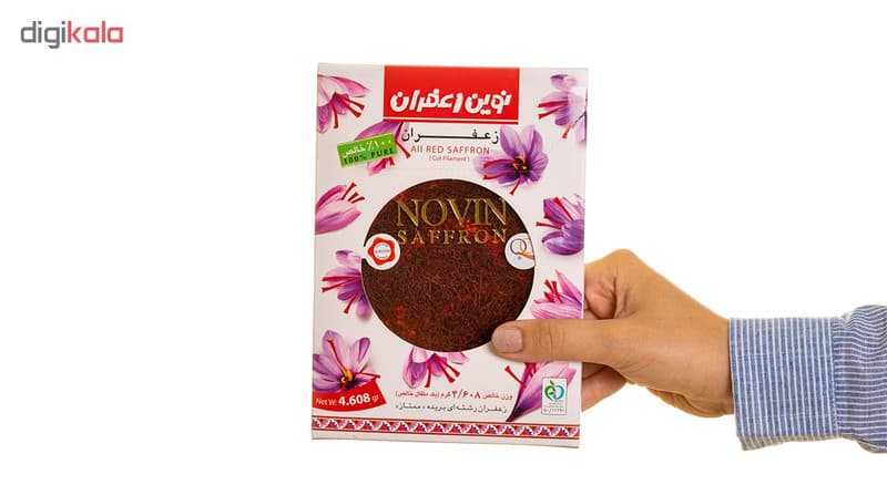زعفران سرگل درجه یک نوین - 4.608 گرم — تصویر ۴