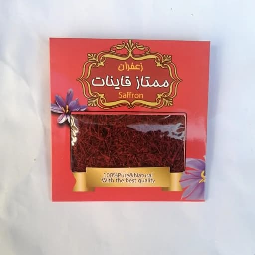 زعفران سرگل ممتاز 4 گرمی امسالی تولید پاییز 1404 (تضمین کیفیت)محصول جنوب خراسان و قائنات — تصویر ۲