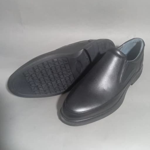 کفش مردانه چرم طبیعی vip ( کد628 ) با کف طبی