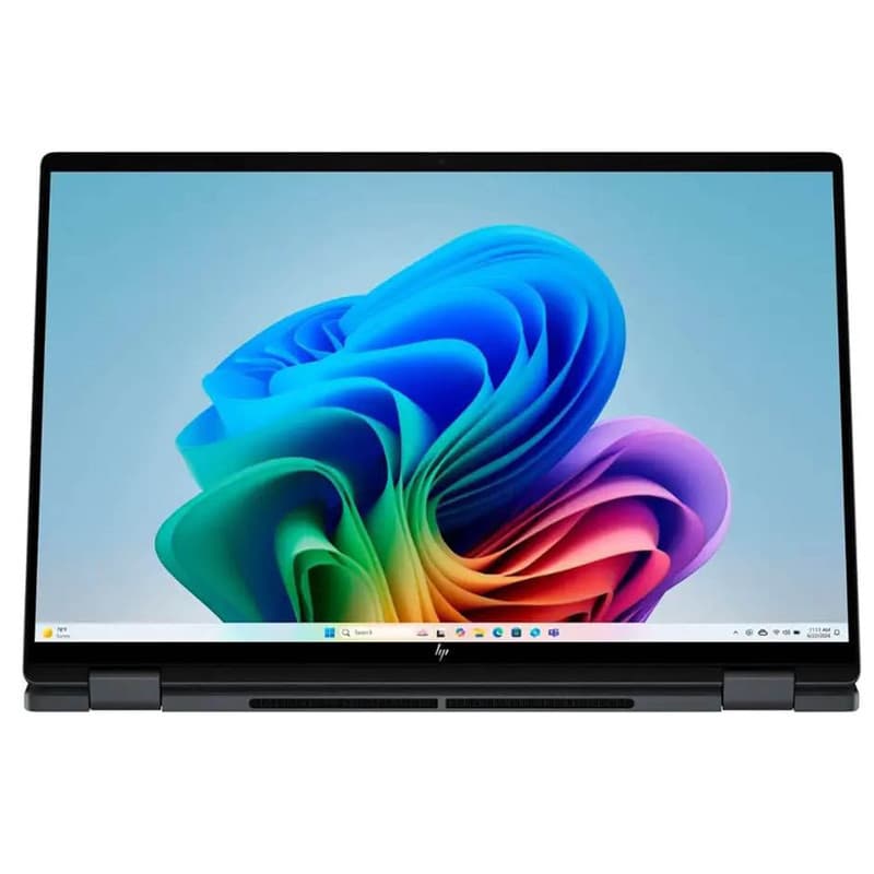 لپ تاپ 16 اینچی اچ‌ پی مدل OmniBook X 16-aw0033dx-Core Ultra 7 255H-RTX4050 6GB-32GB DDR5 5600MHz-1TB SSD-OLED-Touch-Backlit-W — تصویر ۳