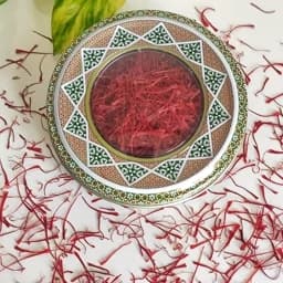 زعفران نگین اتویی نیم مثقالی داهمان با نشان کیفیت — تصویر ۳