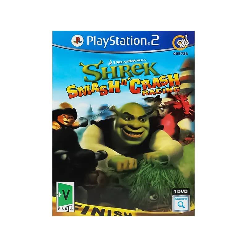 بازی Shrek Smash n' Crash Racing مخصوص PS2 — تصویر ۵