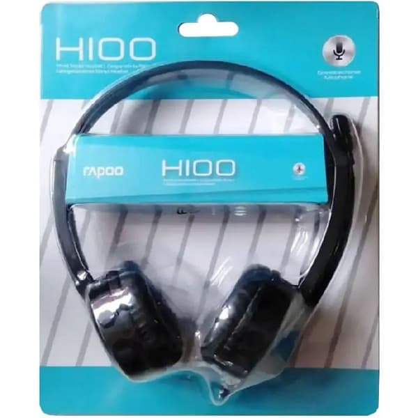 هدفون با سیم رپو مدل H/100 — تصویر ۴