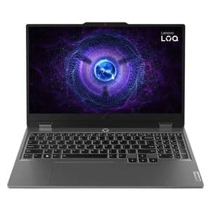 لپتاپ لنوو مدل LOQ 15IRX9 با پردازنده Core i7-13650HX و گرافیک RTX4050 6GB، رم DDR5 24GB با فرکانس 4800MHz، حافظه SSD با ظرفیت 1TB، نمایشگر 15.6 اینچ IPS با وضح Full HD و نرخ بهروزرسانی 144Hz، دارای