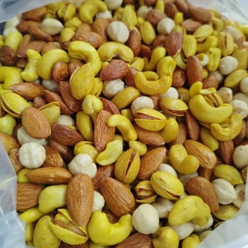 آجیل چهارمغز شور تازه پسته اکبری(یک کیلو) ارسال رایگان