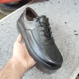 کفش بندی مردانه دستدوز چرم طبیعی طبی — تصویر ۳