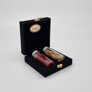 زعفران کادویی عاقله - 1.5 گرم به همراه هل - 10 گرم — تصویر ۳