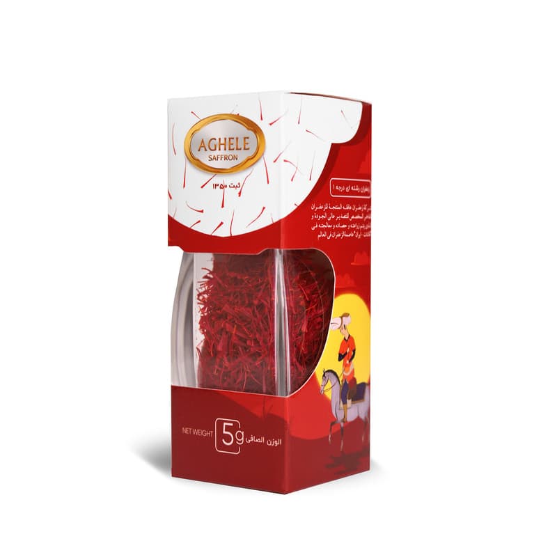 زعفران آذین درجه یک عاقله - 5 گرم — تصویر ۵