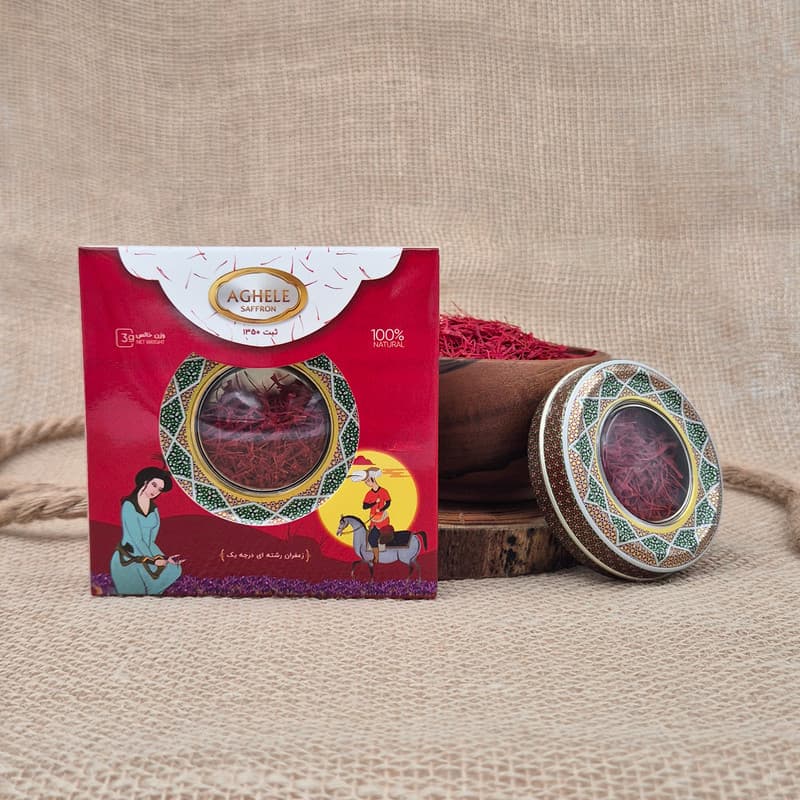 زعفران خاتم عاقله - 3 گرم — تصویر ۵