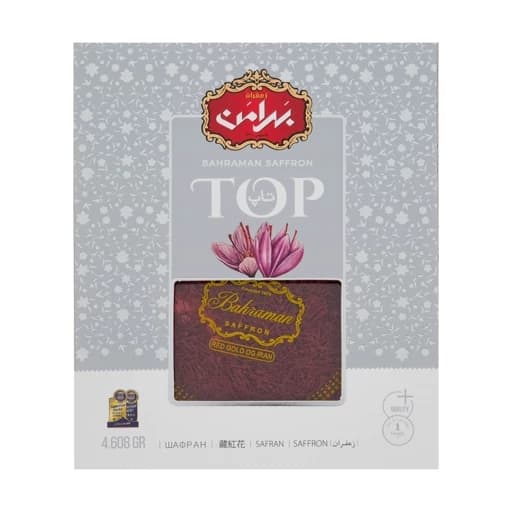 زعفران کتابی تاپ بهرامن- 1 مثقال (4.608 گرم)